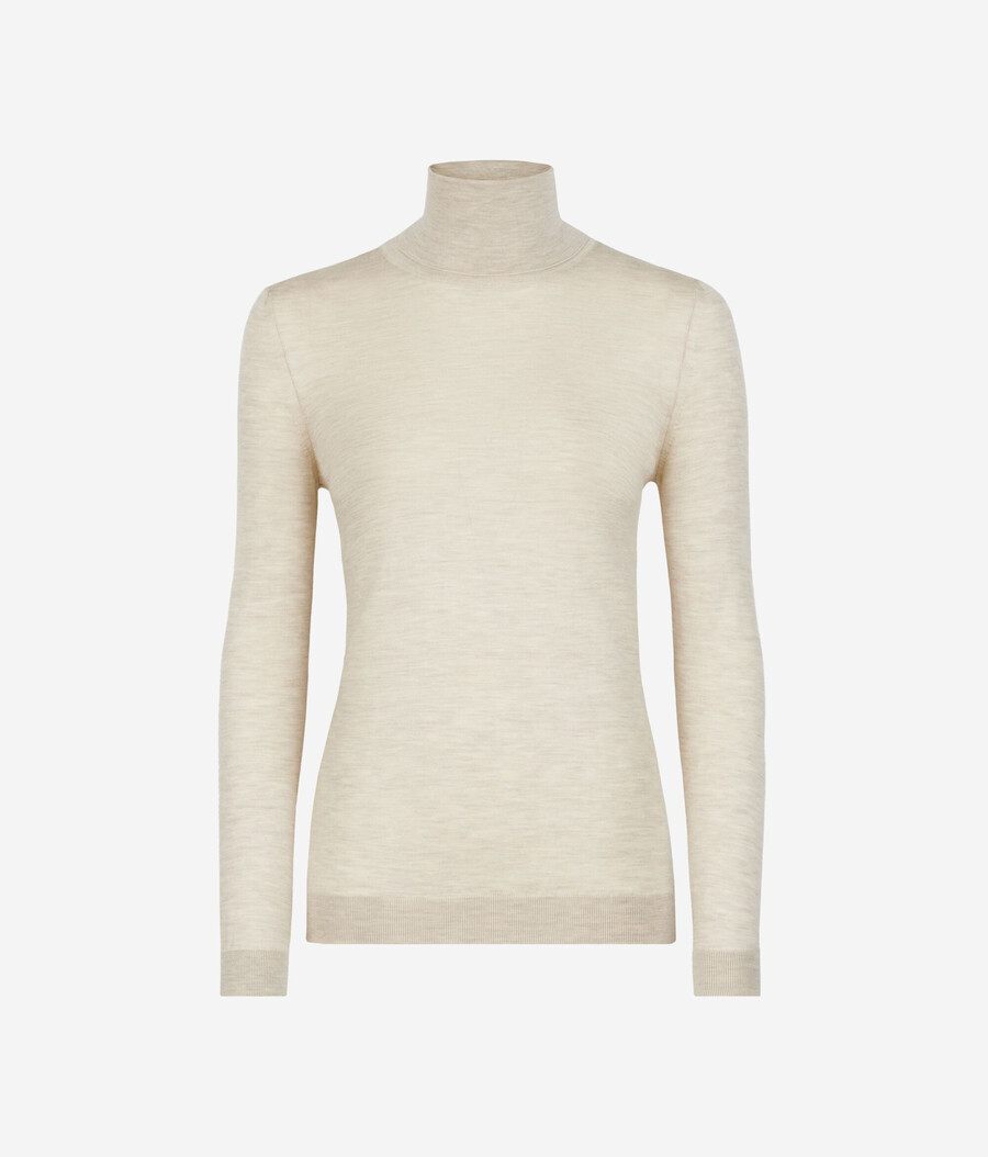ultrafeiner kaschmir-rollkragenpullover