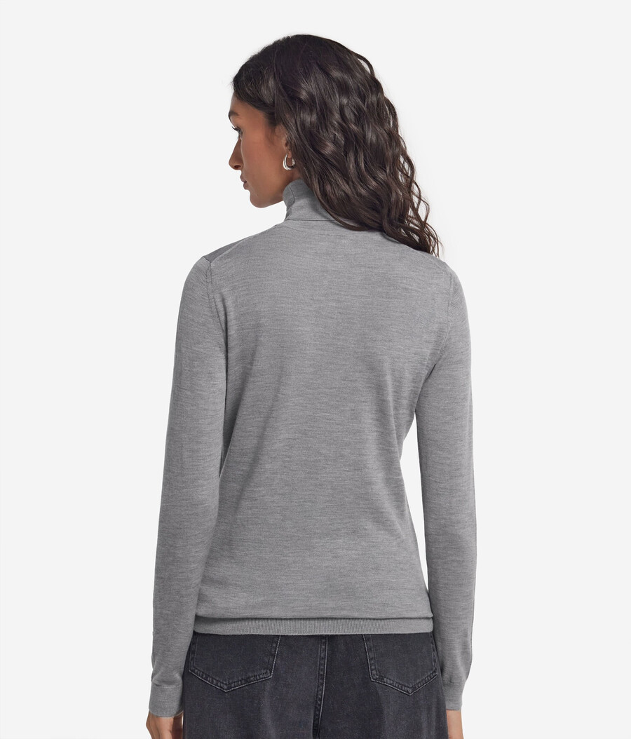 ultrafeiner kaschmir-rollkragenpullover