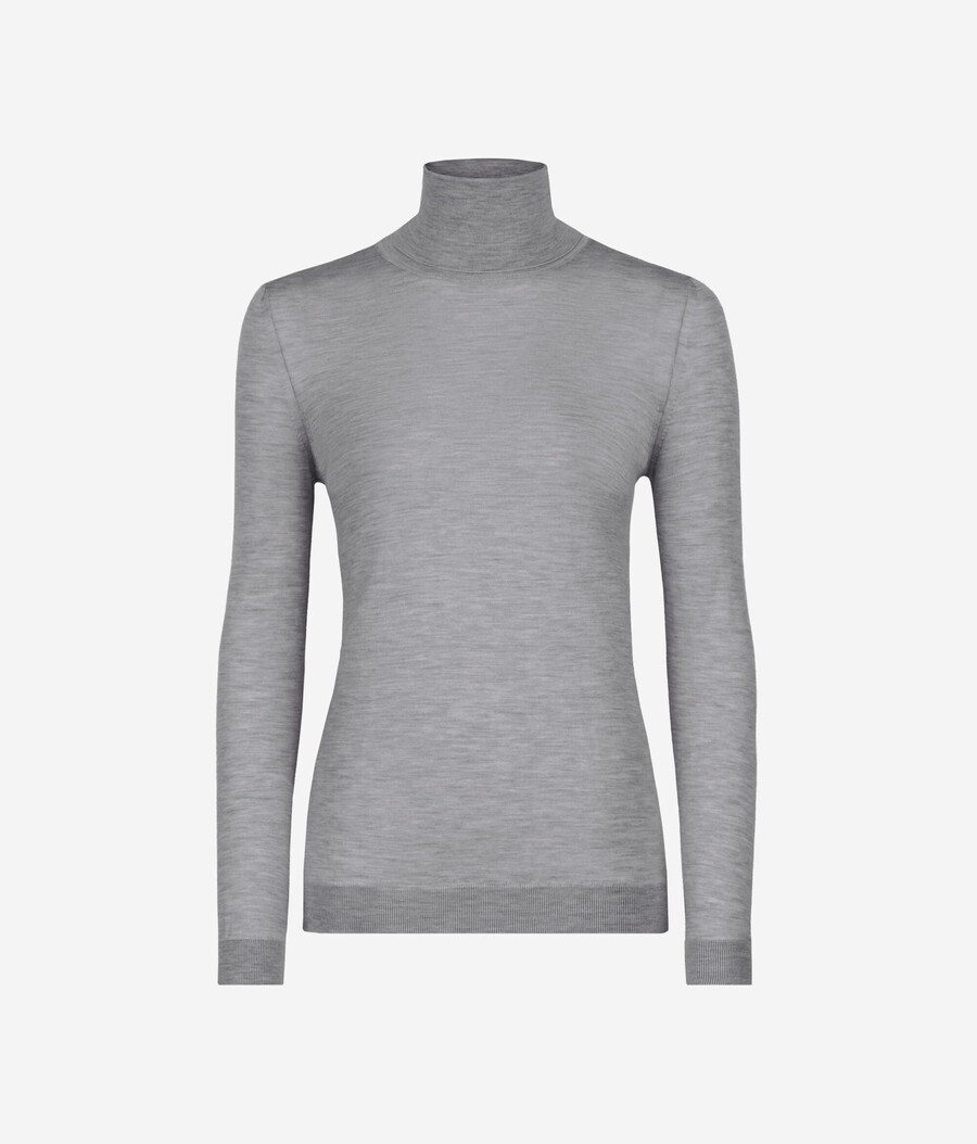 ultrafeiner kaschmir-rollkragenpullover