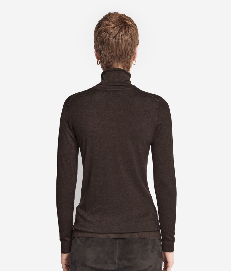 ultrafeiner kaschmir-rollkragenpullover