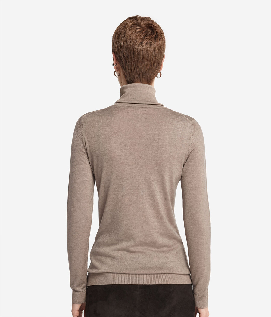 ultrafeiner kaschmir-rollkragenpullover