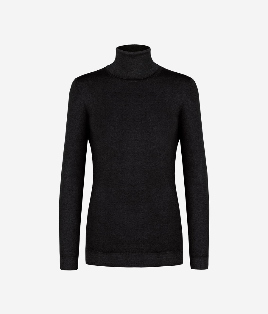 ultrafeiner kaschmir-rollkragenpullover