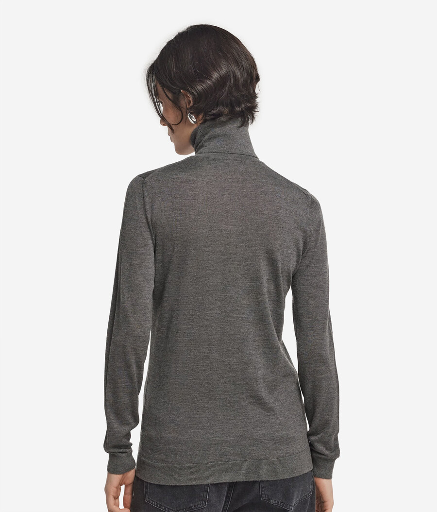 ultrafeiner kaschmir-rollkragenpullover