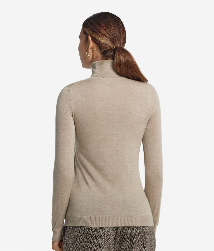 ultrafeiner kaschmir-rollkragenpullover
