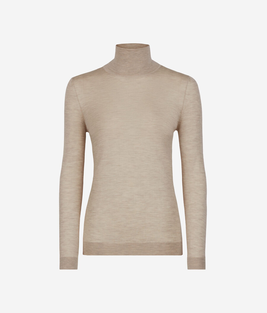 ultrafeiner kaschmir-rollkragenpullover