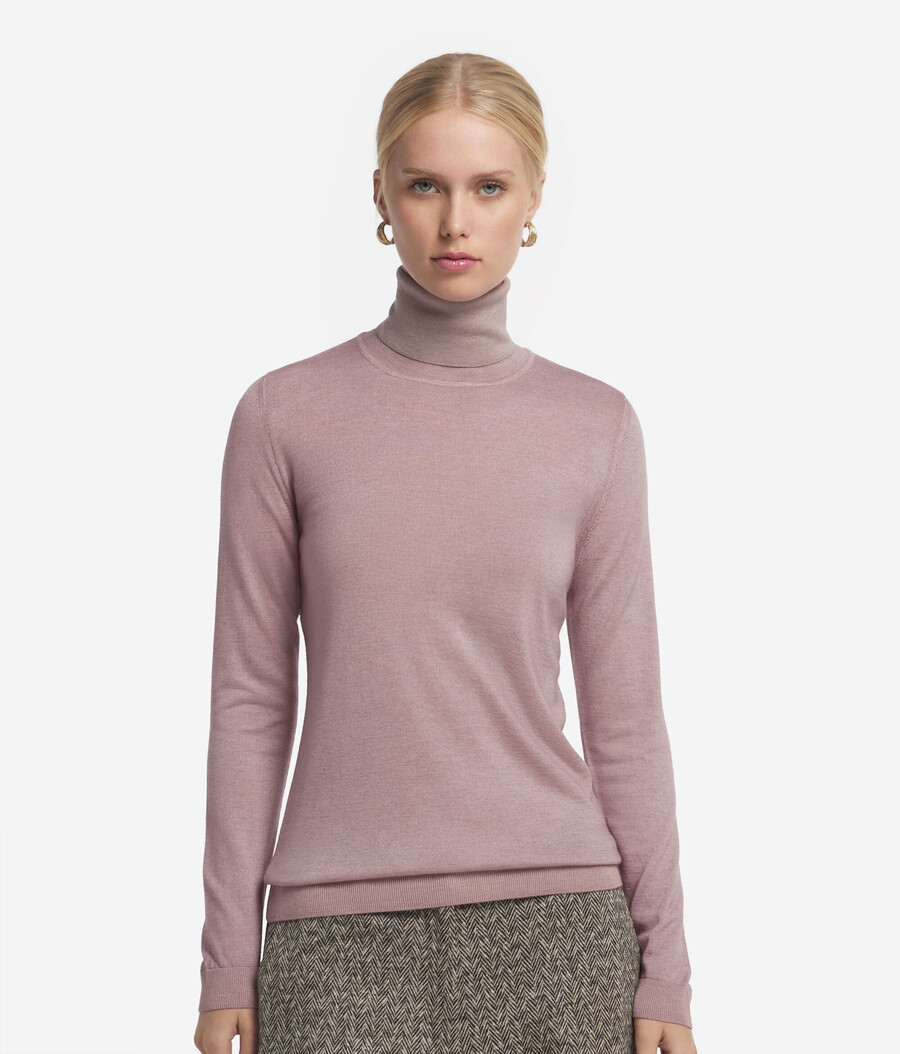 ultrafeiner kaschmir-rollkragenpullover