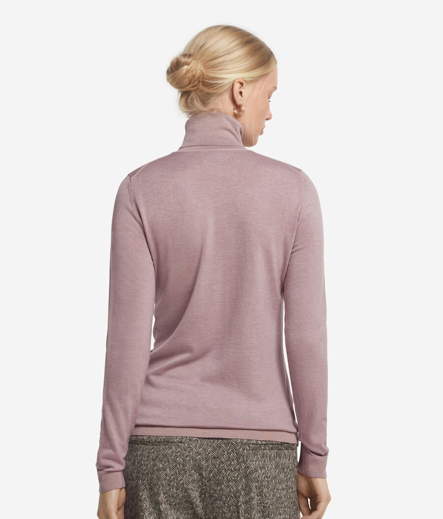 ultrafeiner kaschmir-rollkragenpullover