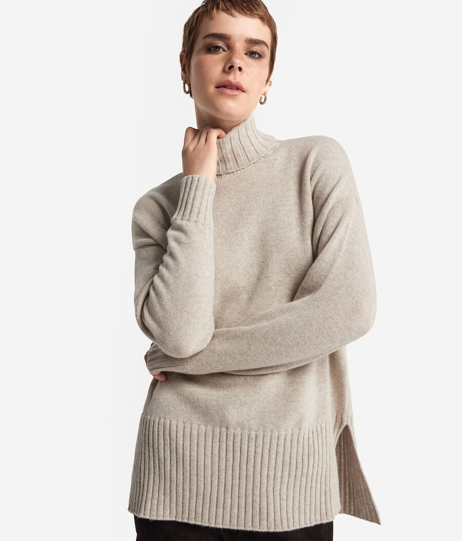 ultraweicher kaschmir-rollkragenpullover