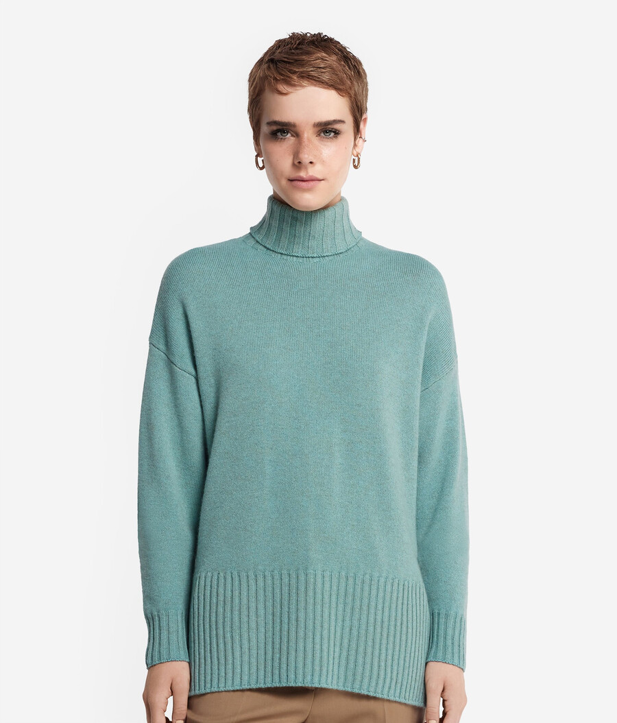 ultraweicher kaschmir-rollkragenpullover
