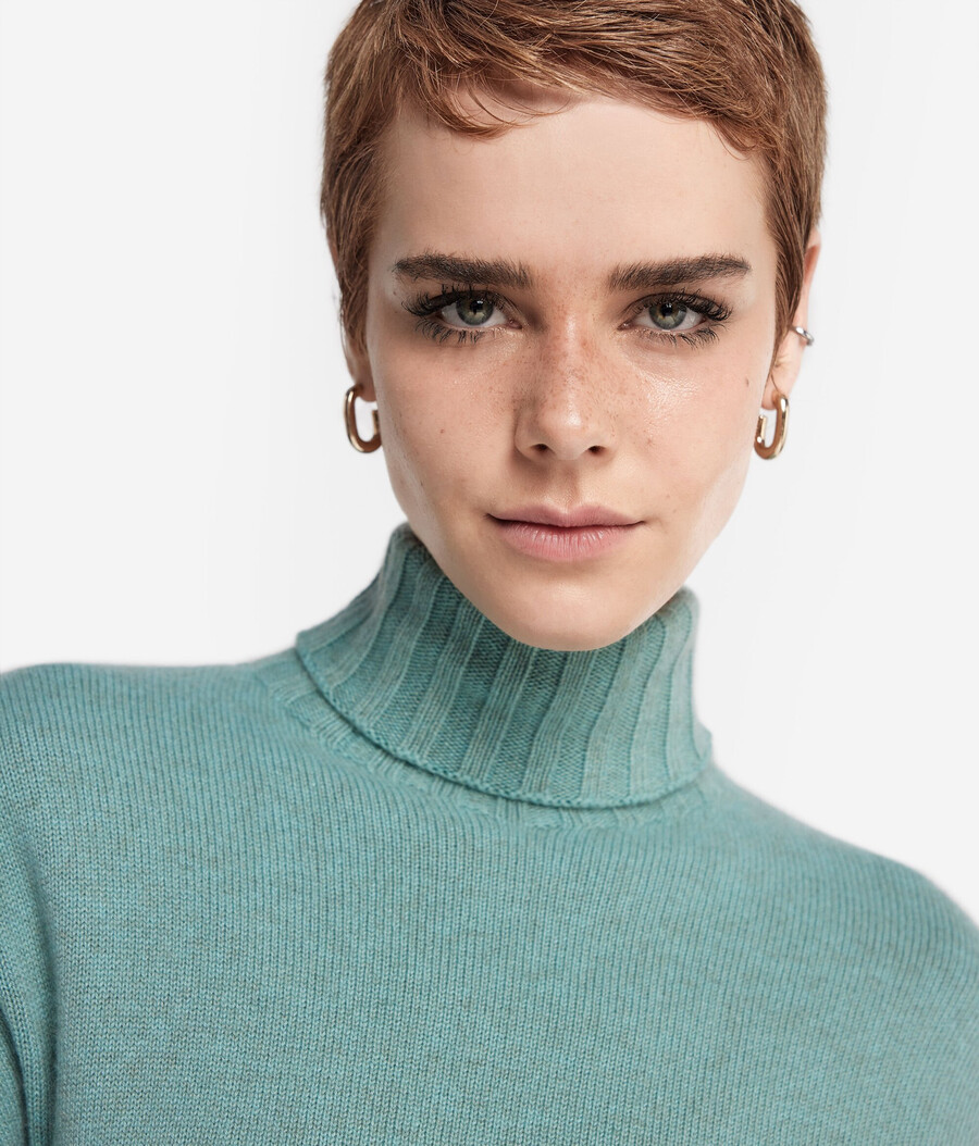 ultraweicher kaschmir-rollkragenpullover