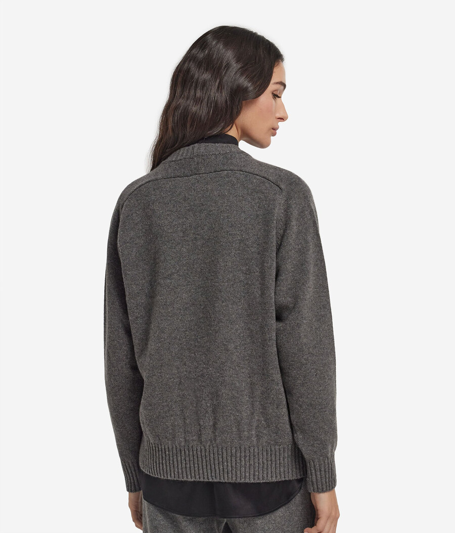 ultraweicher kaschmirpullover mit rundhalsausschnitt zopfmuster und strasssteinen