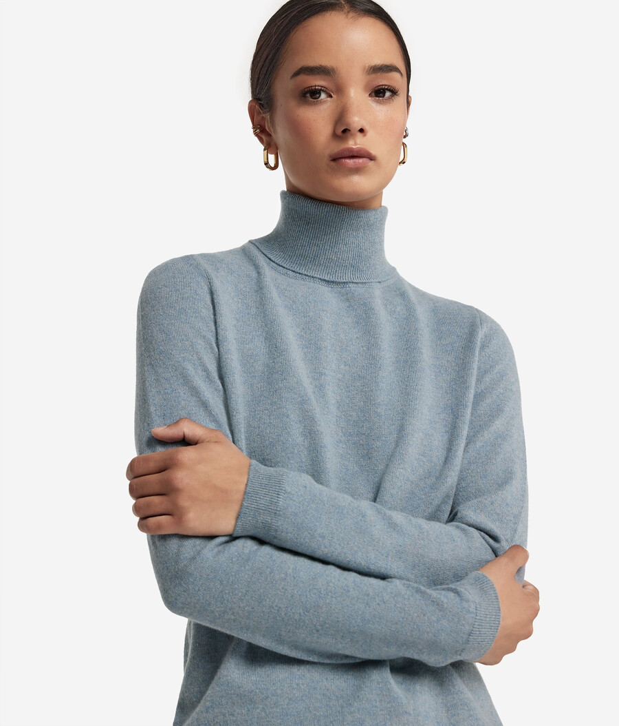 ultraweicher kaschmir-rollkragenpullover