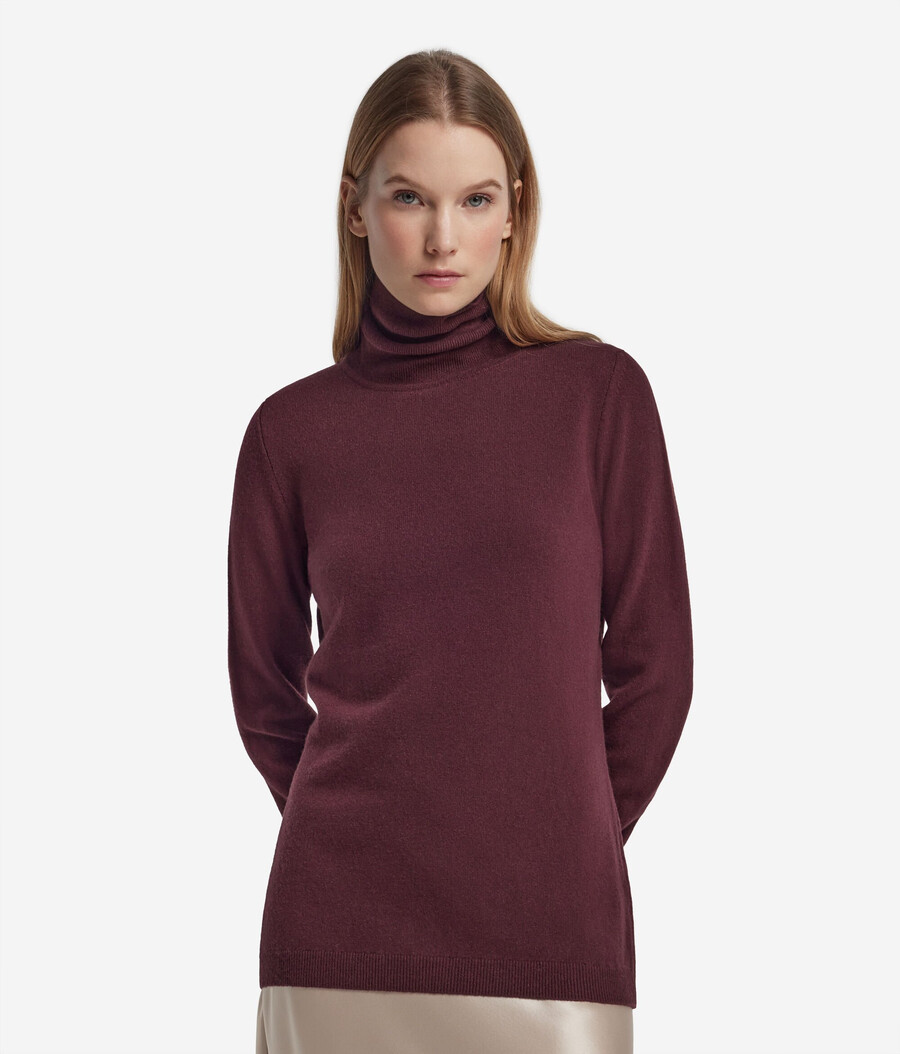 ultraweicher kaschmir-rollkragenpullover