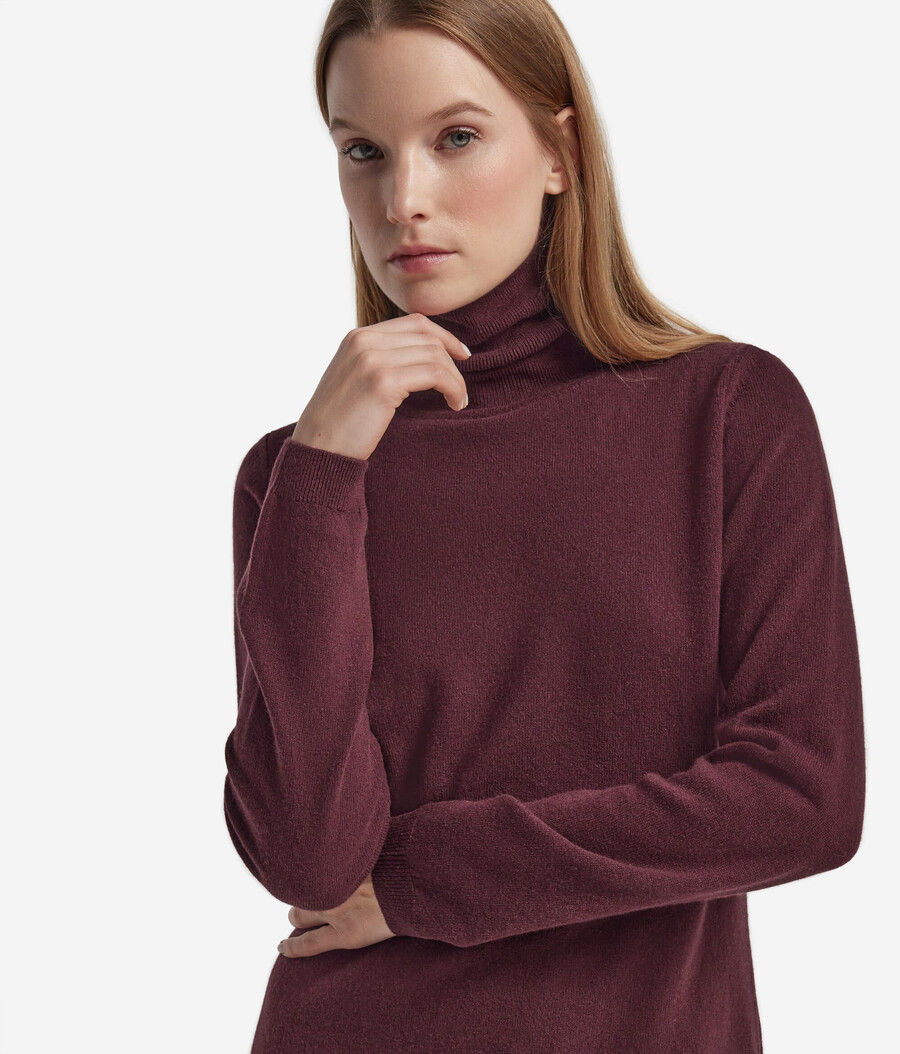 ultraweicher kaschmir-rollkragenpullover