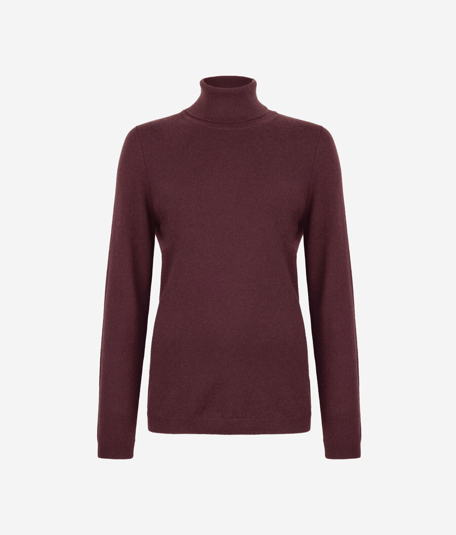ultraweicher kaschmir-rollkragenpullover
