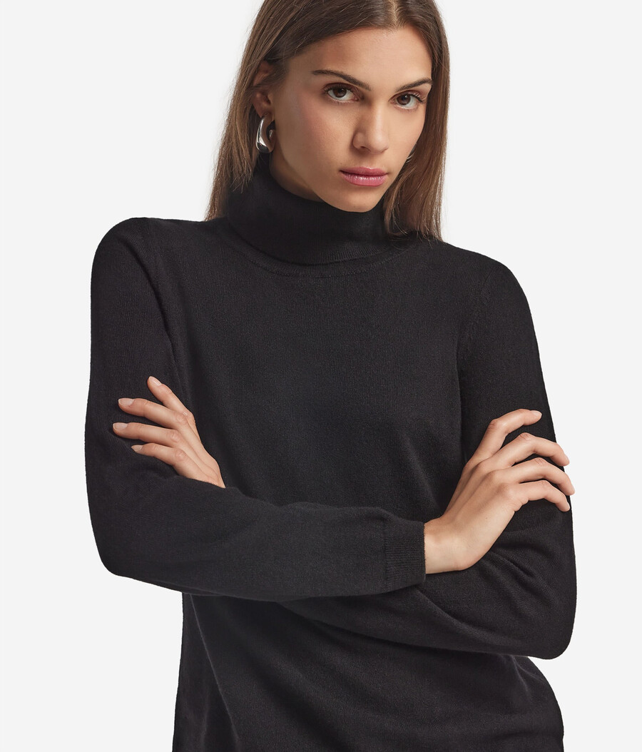 ultraweicher kaschmir-rollkragenpullover