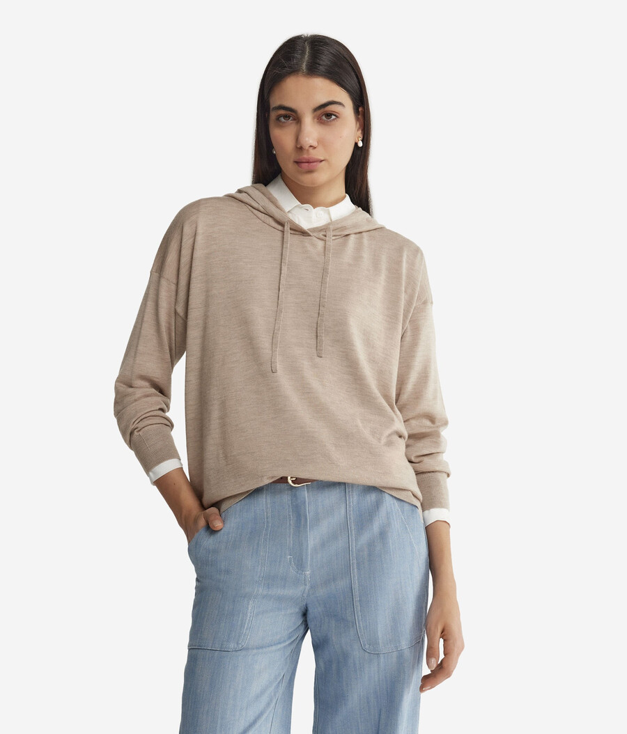 ultrafeines kaschmir-sweatshirt
