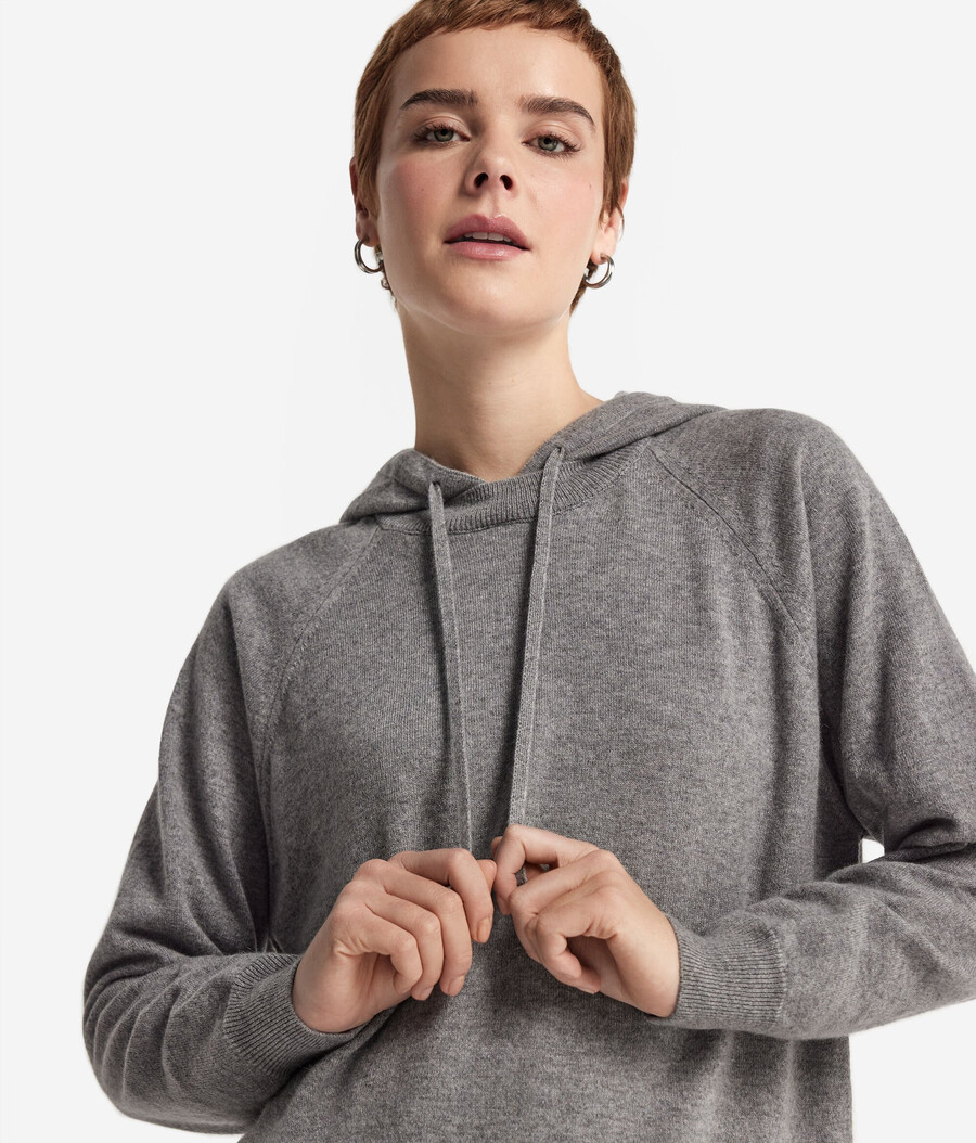 ultraweicher kaschmir-kapuzenpullover