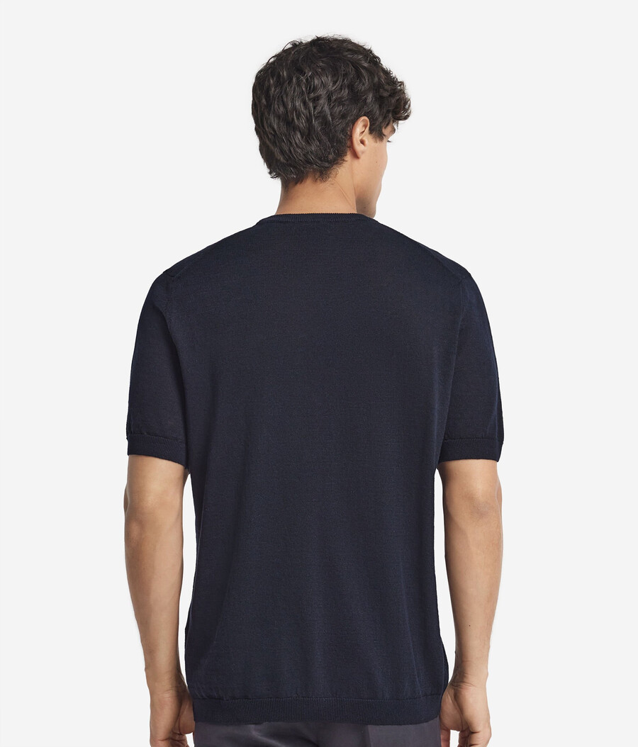 baumwoll-leinen-t-shirt