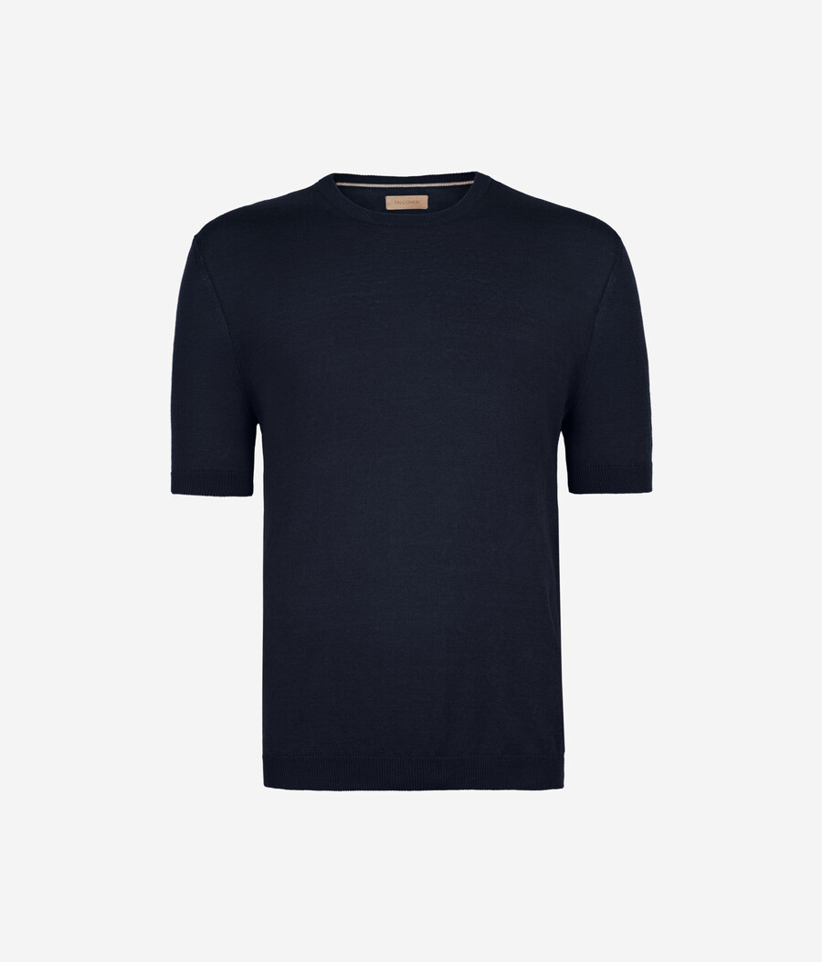 baumwoll-leinen-t-shirt
