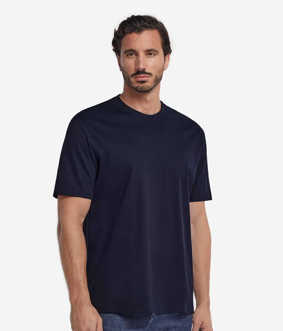 Übergroßes baumwoll-t-shirt