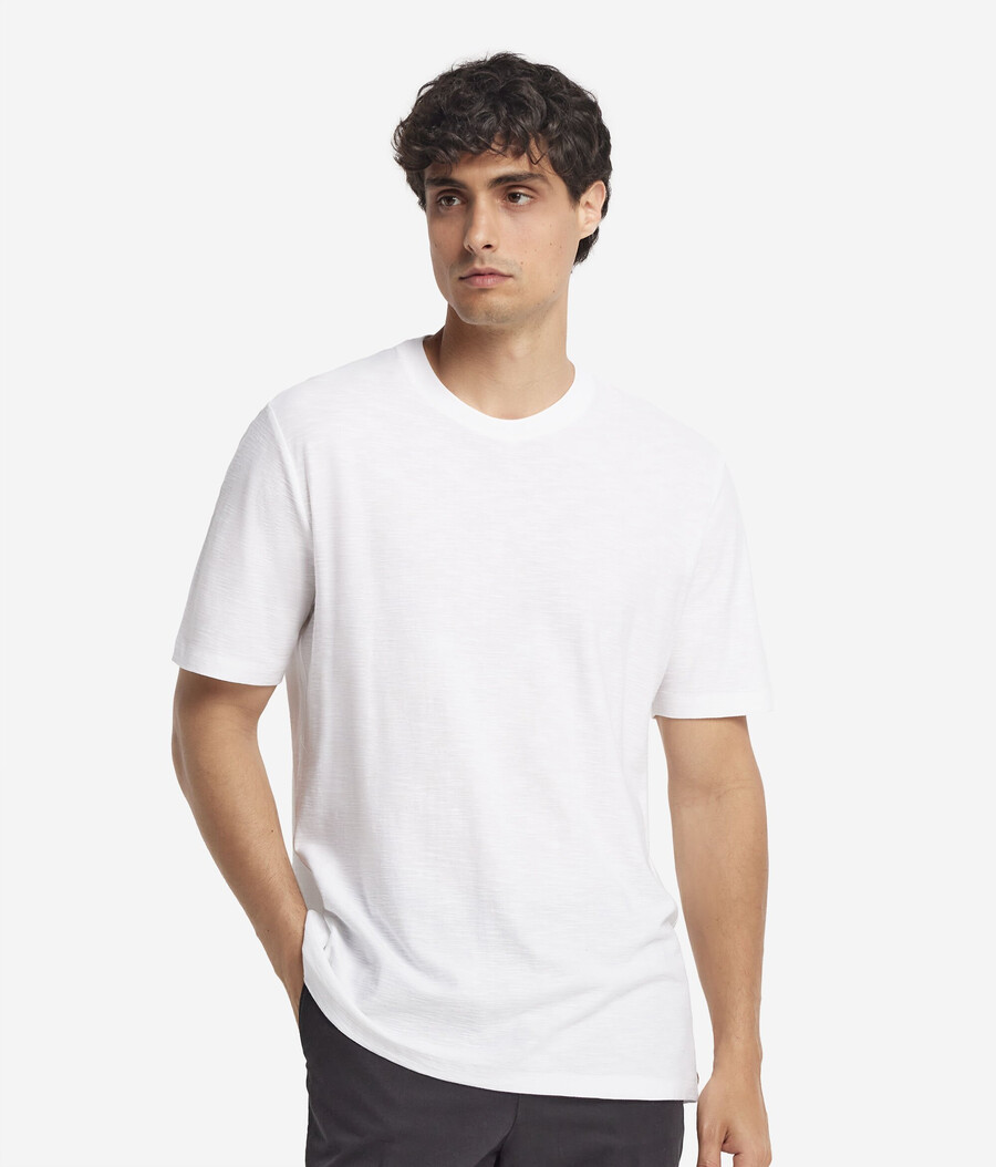 kurzärmeliges t-shirt mit drehnaht