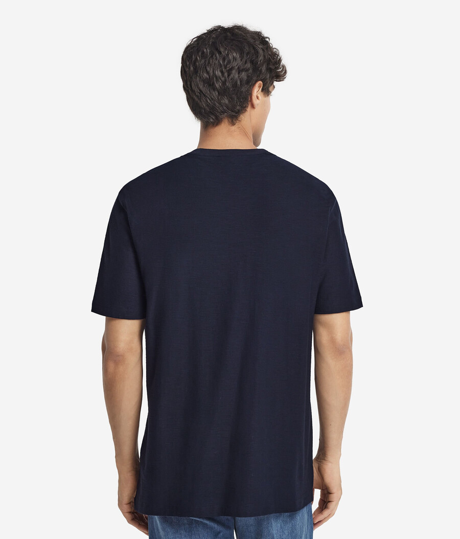 kurzärmeliges t-shirt mit drehnaht