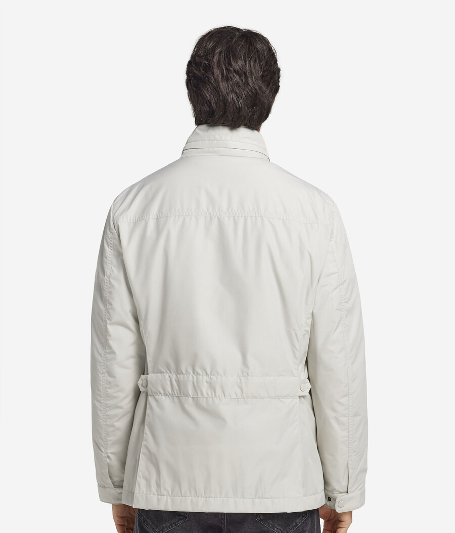 safarijacke aus kaschmir-funktionsgewebe