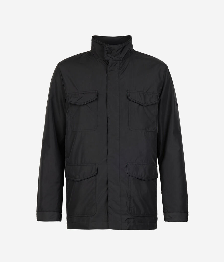 safarijacke aus kaschmir-funktionsgewebe