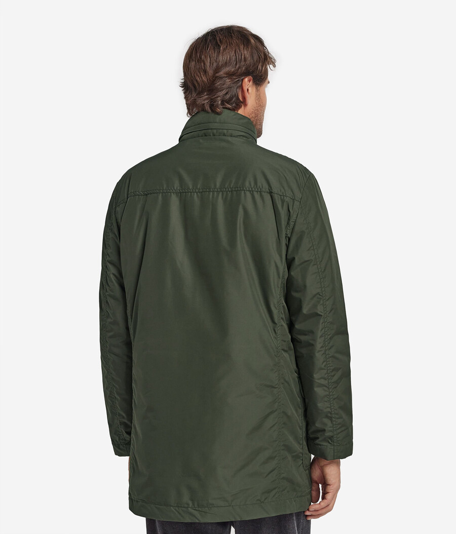 parka aus kaschmir-funktionsgewebe