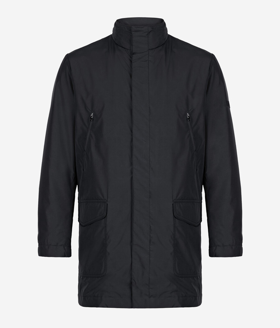 parka aus kaschmir-funktionsgewebe