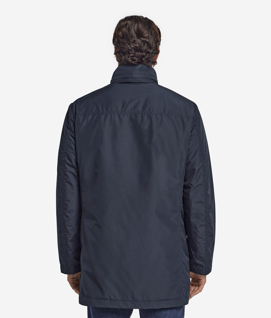 parka aus kaschmir-funktionsgewebe