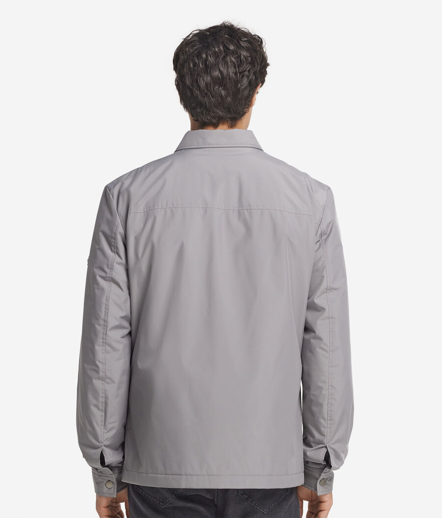 technisches overshirt mit reißverschluss