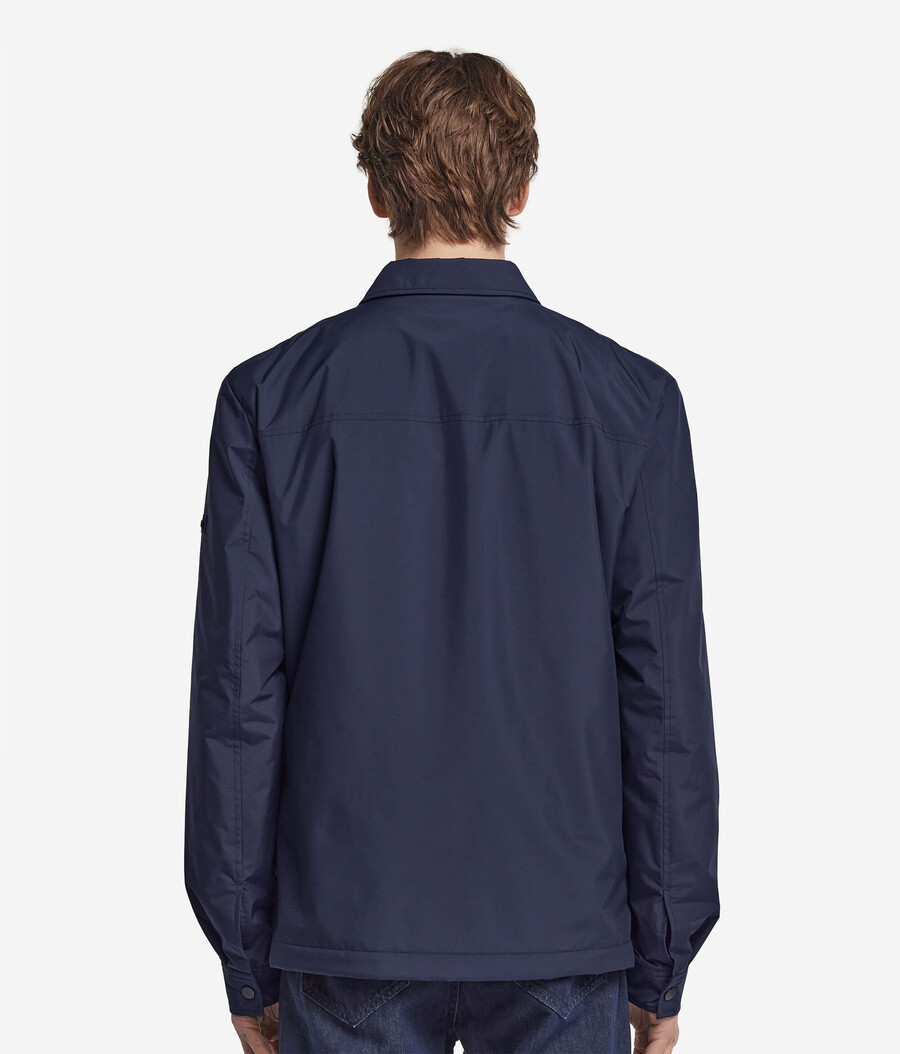 technisches overshirt mit reißverschluss