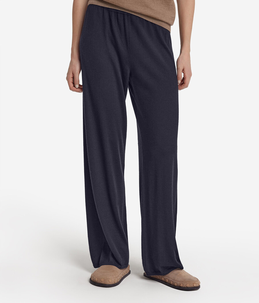 palazzo-hose aus ultrafeinem kaschmir