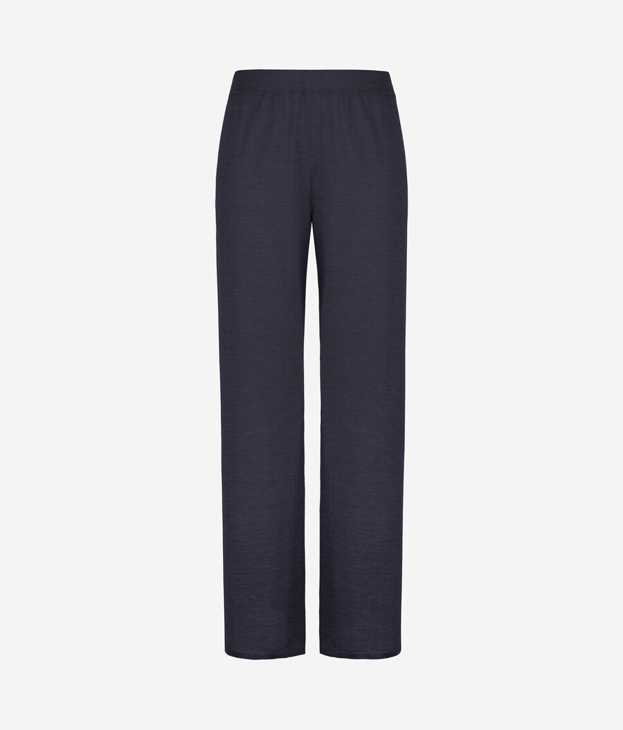 palazzo-hose aus ultrafeinem kaschmir
