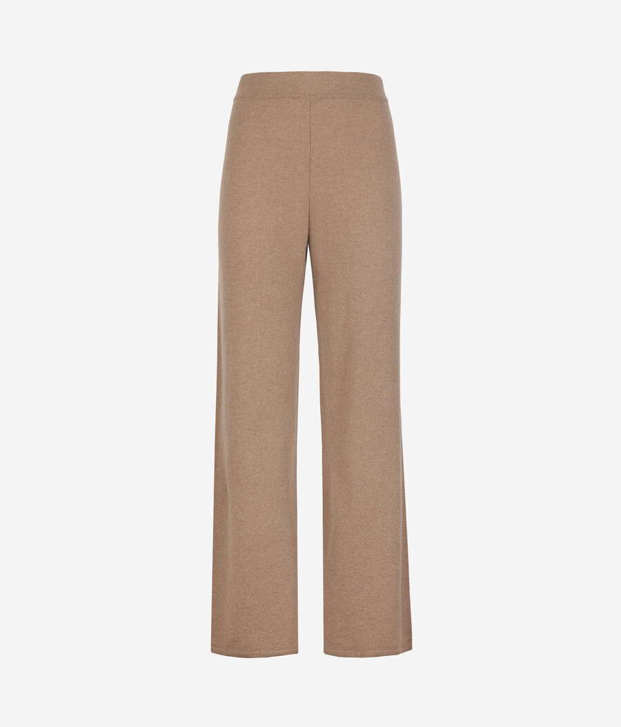 ultraweiche palazzo-hose aus kaschmir